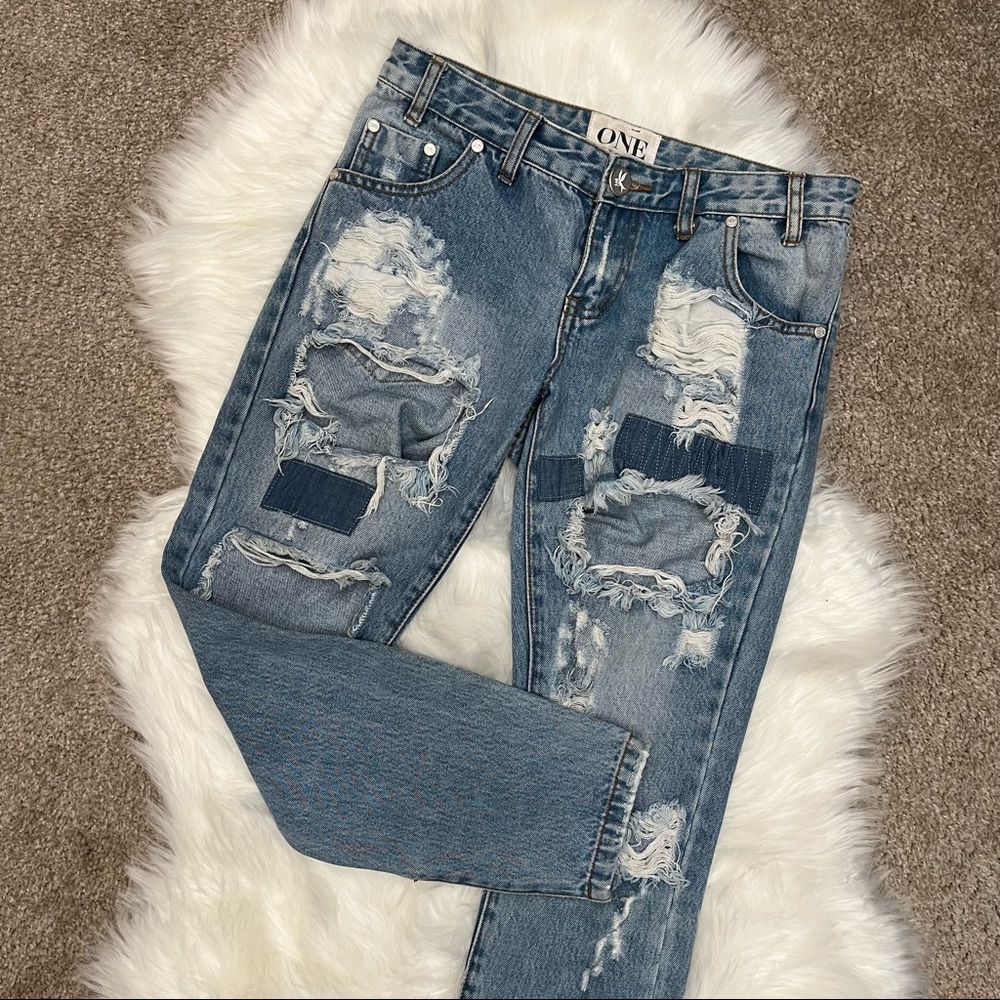 One Teaspoon Trashed Freebird Jeans 26